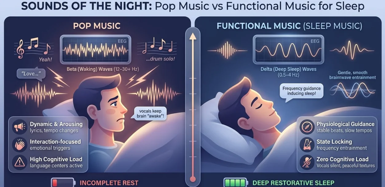 Pop Music VS Functional Music